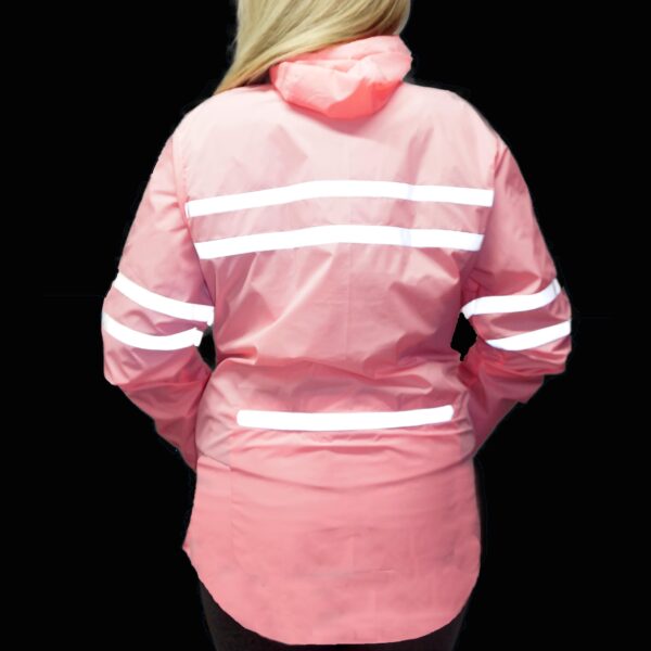 Chaqueta Rompevientos Rosada - Imagen 2